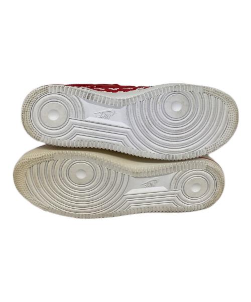 NIKE（ナイキ）NIKE (ナイキ) AIR FORCE 1 LOW ALL OVER LOGO RED（エアフォース1） レッド サイズ:US11の古着・服飾アイテム