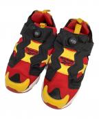 REEBOKリーボック）の古着「INSTA PUMP FURY OG MU 香港カラー」｜レッド×イエロー