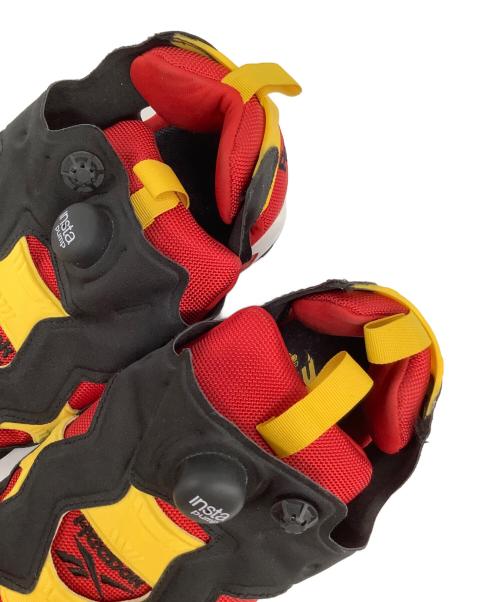 REEBOK（リーボック）REEBOK (リーボック) INSTA PUMP FURY OG MU 香港カラー レッド×イエロー サイズ:USA101/2の古着・服飾アイテム