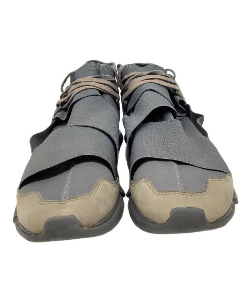 Y-3（ワイスリー）Y-3 (ワイスリー) QASA HIGH（カーサハイ） グレー サイズ:US101/2の古着・服飾アイテム