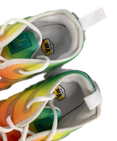 NIKE（ナイキ）NIKE (ナイキ) Air Vapormax Plus（エアヴェイパーマックスプラス） オレンジ×グリーン サイズ:US11の古着・服飾アイテム