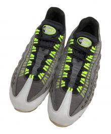 NIKE（ナイキ）の古着「AIR MAX 95 KIM JONES Total Volt（エアマックス95)」｜グレー×イエロー