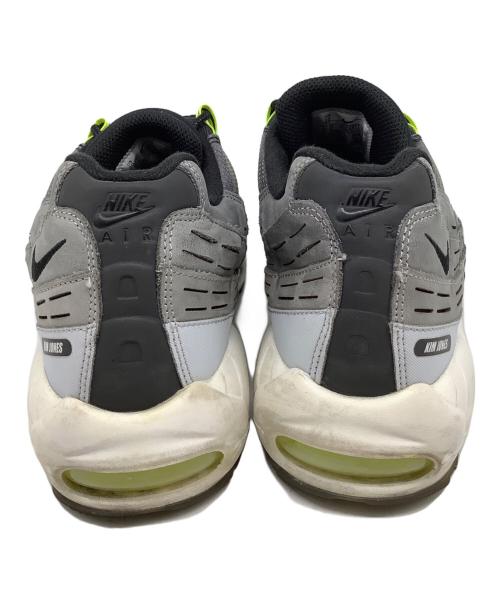NIKE（ナイキ）NIKE (ナイキ) AIR MAX 95 KIM JONES Total Volt（エアマックス95) グレー×イエロー サイズ:US10の古着・服飾アイテム