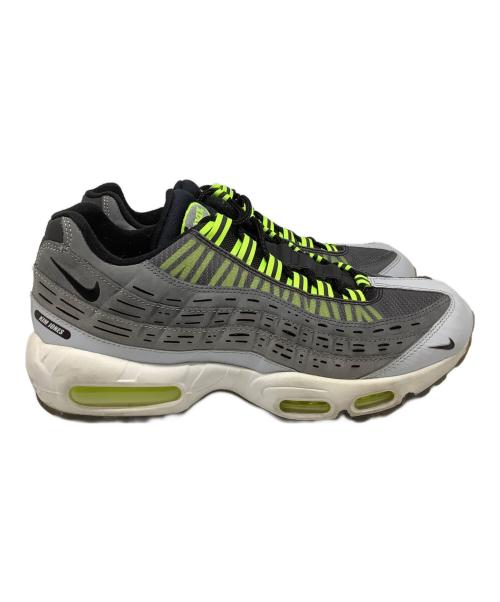 NIKE（ナイキ）NIKE (ナイキ) AIR MAX 95 KIM JONES Total Volt（エアマックス95) グレー×イエロー サイズ:US10の古着・服飾アイテム