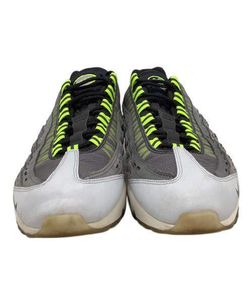 NIKE（ナイキ）NIKE (ナイキ) AIR MAX 95 KIM JONES Total Volt（エアマックス95) グレー×イエロー サイズ:US10の古着・服飾アイテム
