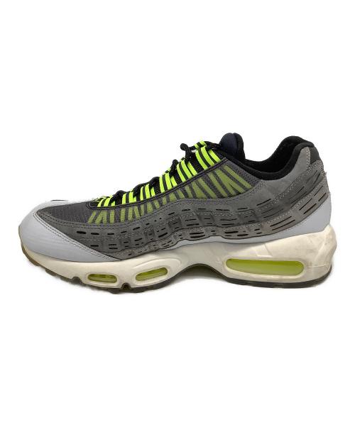 NIKE（ナイキ）NIKE (ナイキ) AIR MAX 95 KIM JONES Total Volt（エアマックス95) グレー×イエロー サイズ:US10の古着・服飾アイテム