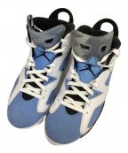 NIKEナイキ）の古着「AIR JORDAN 6 RETRO（エアジョーダン6）」｜ホワイト×ブルー