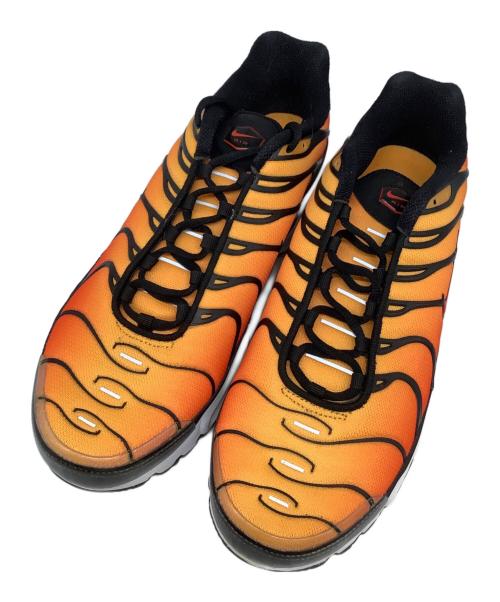 NIKE（ナイキ）NIKE (ナイキ) AIR MAX PLUS OG（エアマックスプラス） ブラック×オレンジ サイズ:US10.5の古着・服飾アイテム