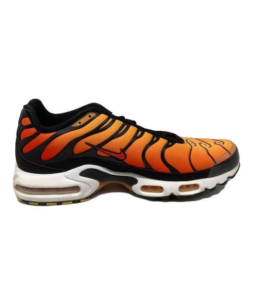 NIKE（ナイキ）NIKE (ナイキ) AIR MAX PLUS OG（エアマックスプラス） ブラック×オレンジ サイズ:US10.5の古着・服飾アイテム