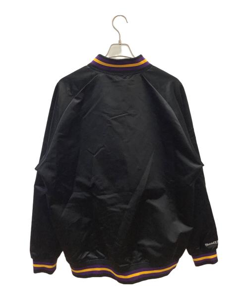 MITCHELL & NESS（ミッチェルアンドネス）MITCHELL & NESS (ミッチェルアンドネス) レイカーズ スタジャン ブラック×パープル サイズ:2X-LARGEの古着・服飾アイテム
