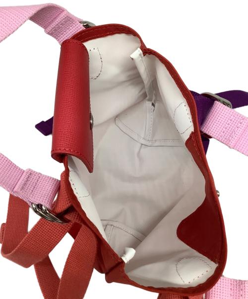 LONGCHAMP（ロンシャン）LONGCHAMP (ロンシャン) ハンドバッグ レッドの古着・服飾アイテム