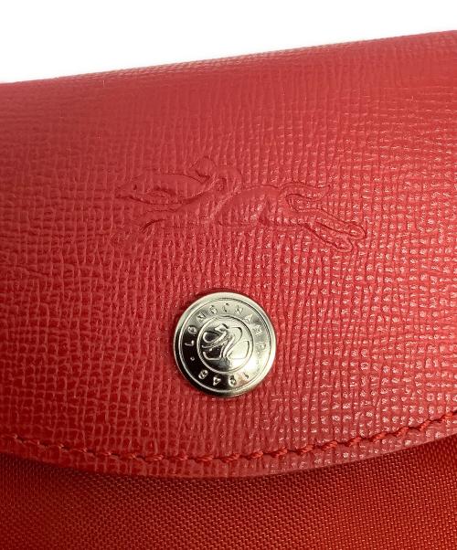 LONGCHAMP（ロンシャン）LONGCHAMP (ロンシャン) ハンドバッグ レッドの古着・服飾アイテム