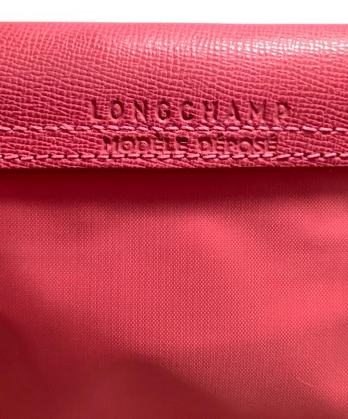 LONGCHAMP（ロンシャン）LONGCHAMP (ロンシャン) トートバッグ ピンク×レッドの古着・服飾アイテム