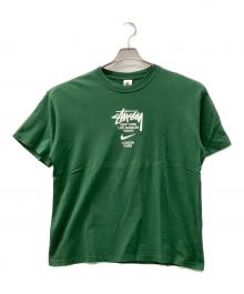 STUSSY×NIKE（ステューシー×ナイキ）の古着「半袖カットソー」｜グリーン