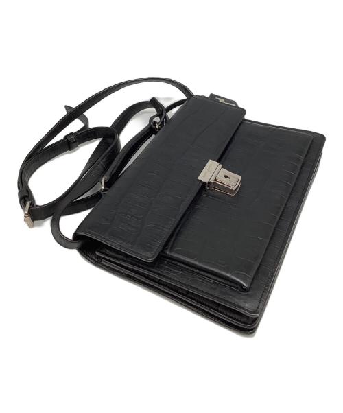 Saint Laurent Paris（サンローランパリ）Saint Laurent Paris (サンローランパリ) 2WAYショルダーバッグ ブラックの古着・服飾アイテム