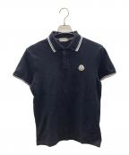 MONCLERモンクレール）の古着「ポロシャツ」｜ネイビー