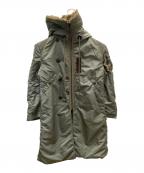 JUNYA WATANABEジュンヤワタナベ）の古着「N-3Bタイプコート」｜オリーブ