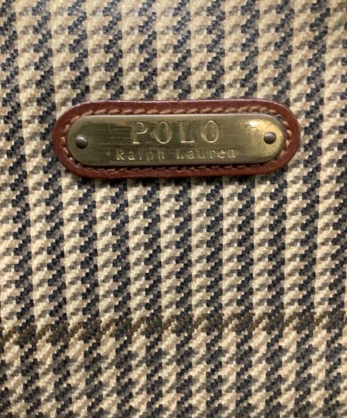 POLO RALPH LAUREN（ポロ・ラルフローレン）POLO RALPH LAUREN (ポロ・ラルフローレン) ハンドバッグ ベージュの古着・服飾アイテム