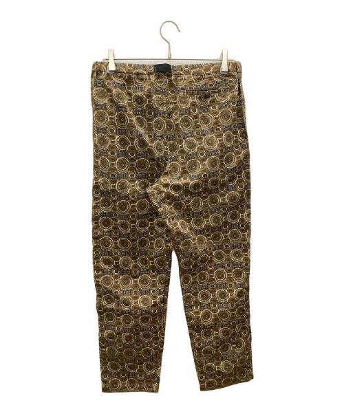 Needles sportswear（ニードルズスポーツウェア）Needles sportswear (ニードルズスポーツウェア) 総柄パンツ ブラウン サイズ:Mの古着・服飾アイテム