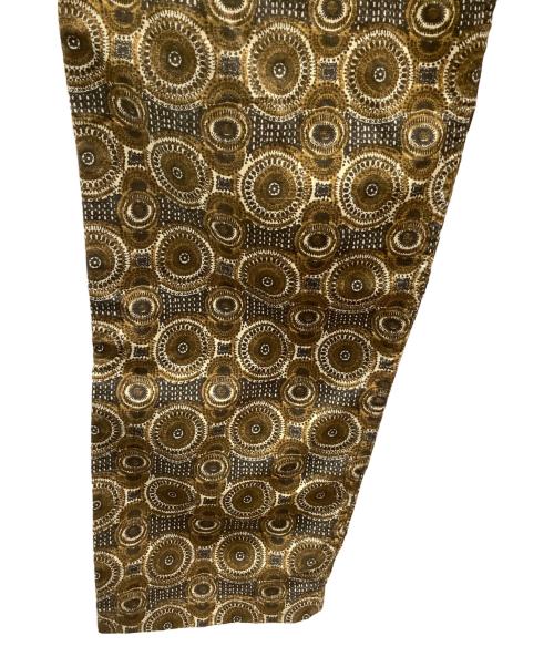 Needles sportswear（ニードルズスポーツウェア）Needles sportswear (ニードルズスポーツウェア) 総柄パンツ ブラウン サイズ:Mの古着・服飾アイテム