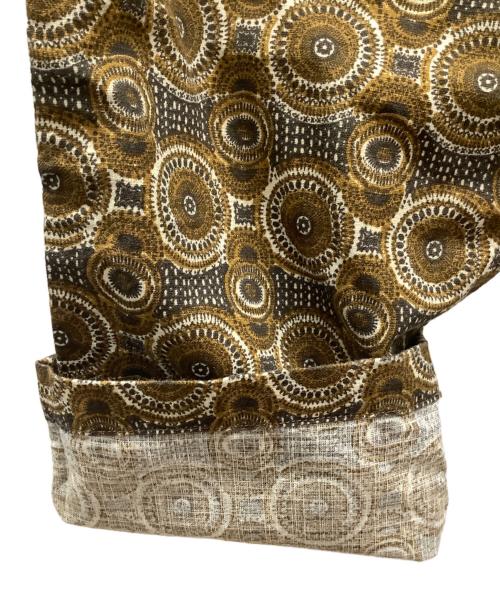 Needles sportswear（ニードルズスポーツウェア）Needles sportswear (ニードルズスポーツウェア) 総柄パンツ ブラウン サイズ:Mの古着・服飾アイテム