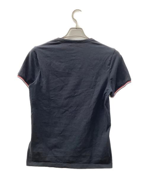 MONCLER（モンクレール）MONCLER (モンクレール) 半袖Tシャツ ブラック サイズ:Sの古着・服飾アイテム