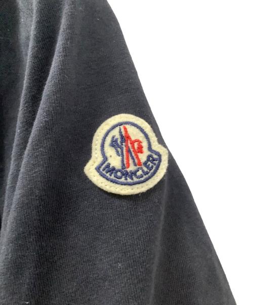MONCLER（モンクレール）MONCLER (モンクレール) 半袖Tシャツ ブラック サイズ:Sの古着・服飾アイテム
