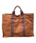 HERMES（エルメス）の古着「フールトゥ」｜ブラウン×ネイビー