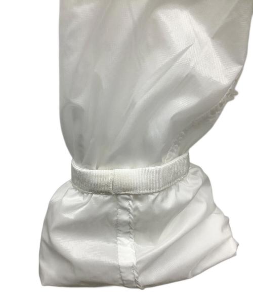 FINAL HOME（ファイナルホーム）FINAL HOME (ファイナルホーム) シースルー 多重ジップ ナイロン フード ジャケット ホワイト サイズ:XSの古着・服飾アイテム