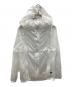 FINAL HOME（ファイナルホーム）の古着「シースルー 多重ジップ ナイロン フード ジャケット」｜ホワイト