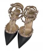 VALENTINO GARAVANIヴァレンティノ・ガラヴァーニ）の古着「パンプス」｜ブラック×ピンク