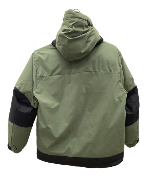 FIRST DOWN（ファーストダウン）FIRST DOWN (ファーストダウン) FREAK'S STORE (フリークストア) パネルショートダウンジャケット オリーブ サイズ:Mの古着・服飾アイテム