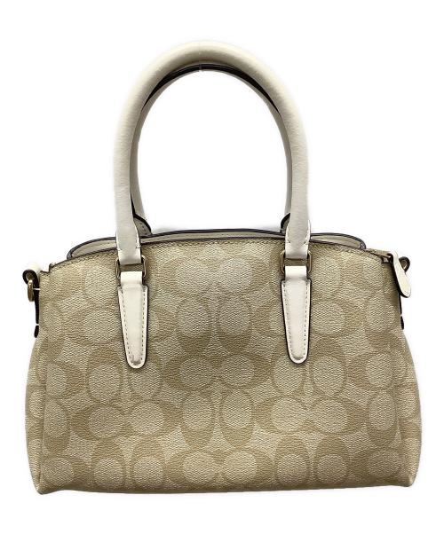 COACH（コーチ）COACH (コーチ) 2WAYショルダーバッグ ベージュの古着・服飾アイテム