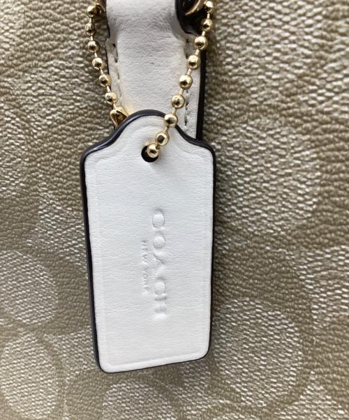 COACH（コーチ）COACH (コーチ) 2WAYショルダーバッグ ベージュの古着・服飾アイテム