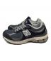 NEW BALANCE (ニューバランス) ローカットスニーカー ネイビー×グレー サイズ:US8.5：13000円