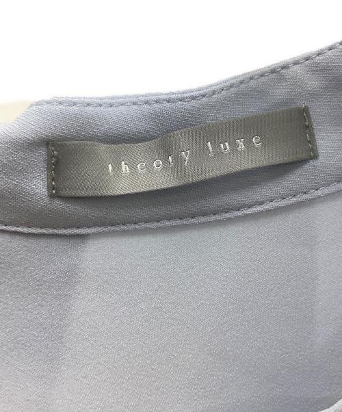 theory luxe（セオリーリュクス）theory luxe (セオリーリュクス) 長袖ブラウス スカイブルー サイズ:040の古着・服飾アイテム