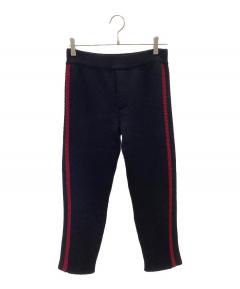 中古・古着通販】MARNI (マルニ) ストライプパンツ ネイビー サイズ:44