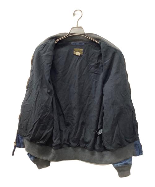 RRL（ダブルアールエル）RRL (ダブルアールエル) フライトジャケット インディゴ サイズ:Lの古着・服飾アイテム