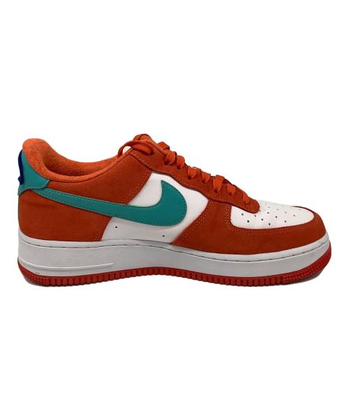 NIKE（ナイキ）NIKE (ナイキ) AIRFORCE 1 07 LV8（エアフォース1） ホワイト×オレンジ サイズ:US9の古着・服飾アイテム