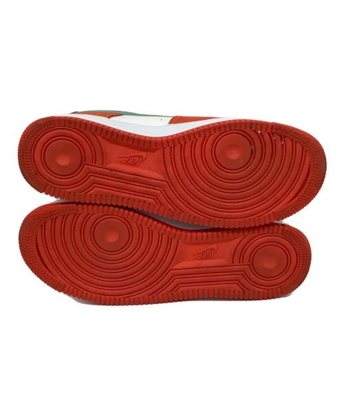 NIKE（ナイキ）NIKE (ナイキ) AIRFORCE 1 07 LV8（エアフォース1） ホワイト×オレンジ サイズ:US9の古着・服飾アイテム