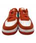 中古・古着 NIKE (ナイキ) AIRFORCE 1 07 LV8（エアフォース1） ホワイト×オレンジ サイズ:US9：9000円