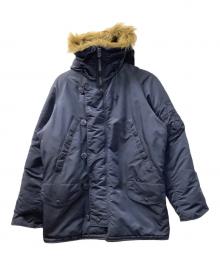 VALLEY APPAREL（バレー アパレル）の古着「N-3Bジャケット」｜ネイビー