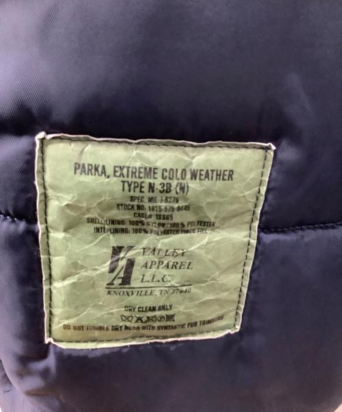 VALLEY APPAREL（バレー アパレル）VALLEY APPAREL (バレー アパレル) N-3Bジャケット ネイビー サイズ:Mの古着・服飾アイテム