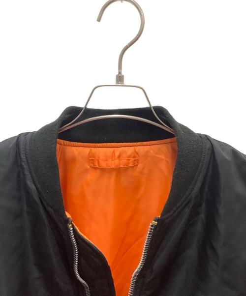 ALPHA（アルファ）ALPHA (アルファ) MA-1ジャケット ブラック サイズ:Lの古着・服飾アイテム