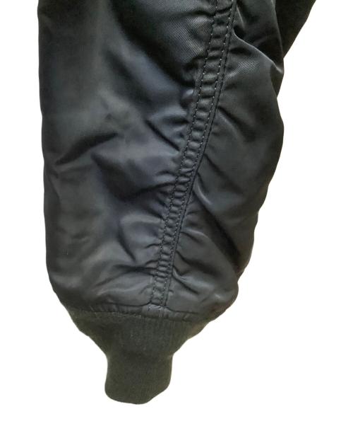 ALPHA（アルファ）ALPHA (アルファ) MA-1ジャケット ブラック サイズ:Lの古着・服飾アイテム