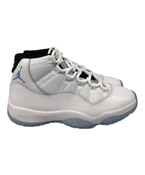 NIKE（ナイキ）NIKE (ナイキ) AIR JORDAN11（エアジョーダン11） ホワイト×ブルー サイズ:US10.5の古着・服飾アイテム