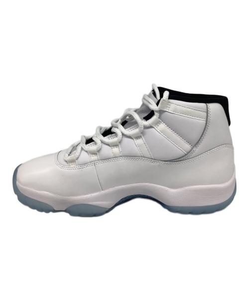 NIKE（ナイキ）NIKE (ナイキ) AIR JORDAN11（エアジョーダン11） ホワイト×ブルー サイズ:US10.5の古着・服飾アイテム