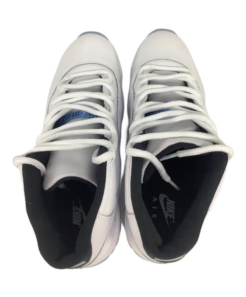 NIKE（ナイキ）NIKE (ナイキ) AIR JORDAN11（エアジョーダン11） ホワイト×ブルー サイズ:US10.5の古着・服飾アイテム