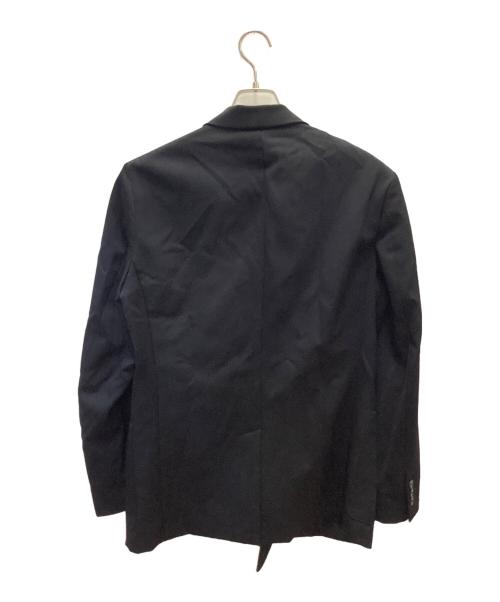 CABAN（キャバン）CABAN (キャバン) ウールギャバジン ダブルブレストジャケット ブラック サイズ:Mの古着・服飾アイテム