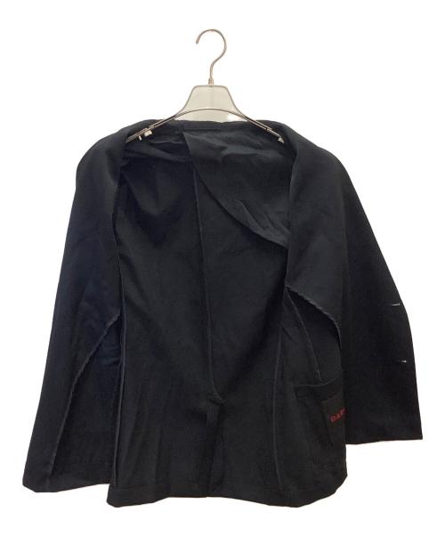 CABAN（キャバン）CABAN (キャバン) ウールギャバジン ダブルブレストジャケット ブラック サイズ:Mの古着・服飾アイテム